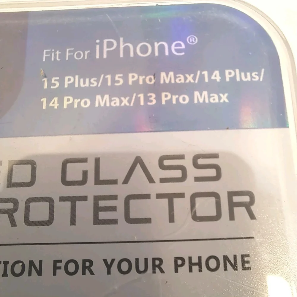 Digital Essentials Tempered Glass Screen Protector for iPhones 13,14,15- 2 Pack